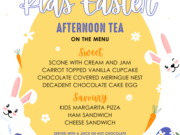 Easter Themed Afternoon Tea – Book Now for a Seasonal Treat!