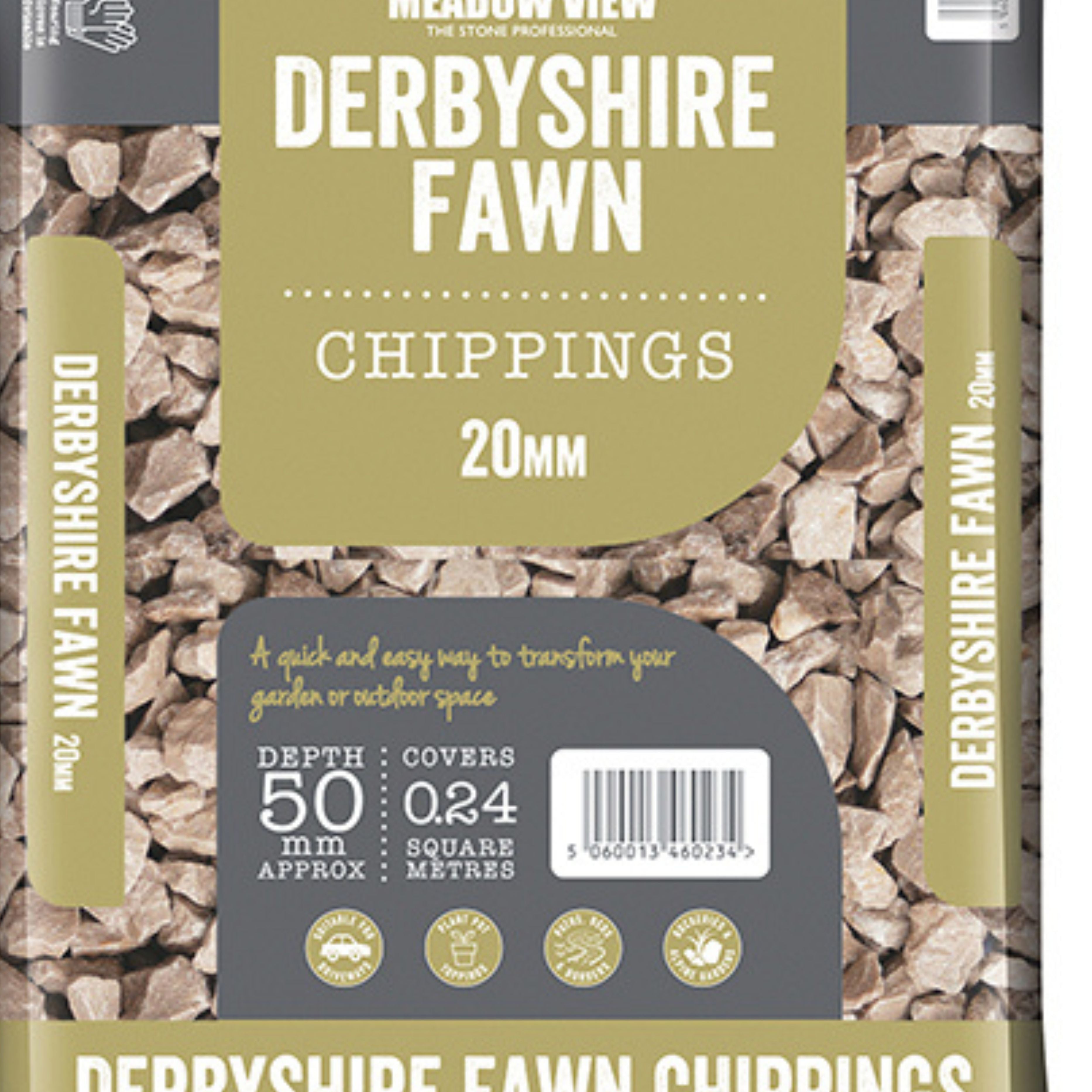 Derbyshire Fawn Chippings 20mm
