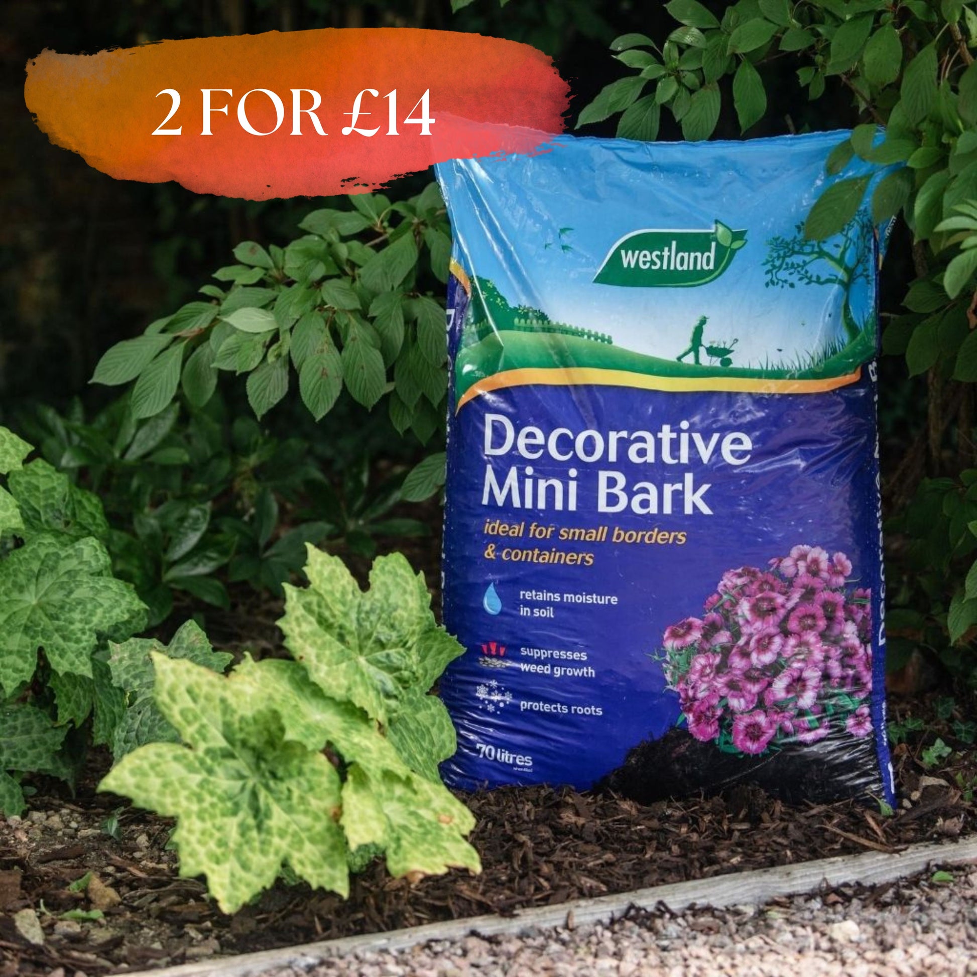 Westland Decorative Mini Bark 70L