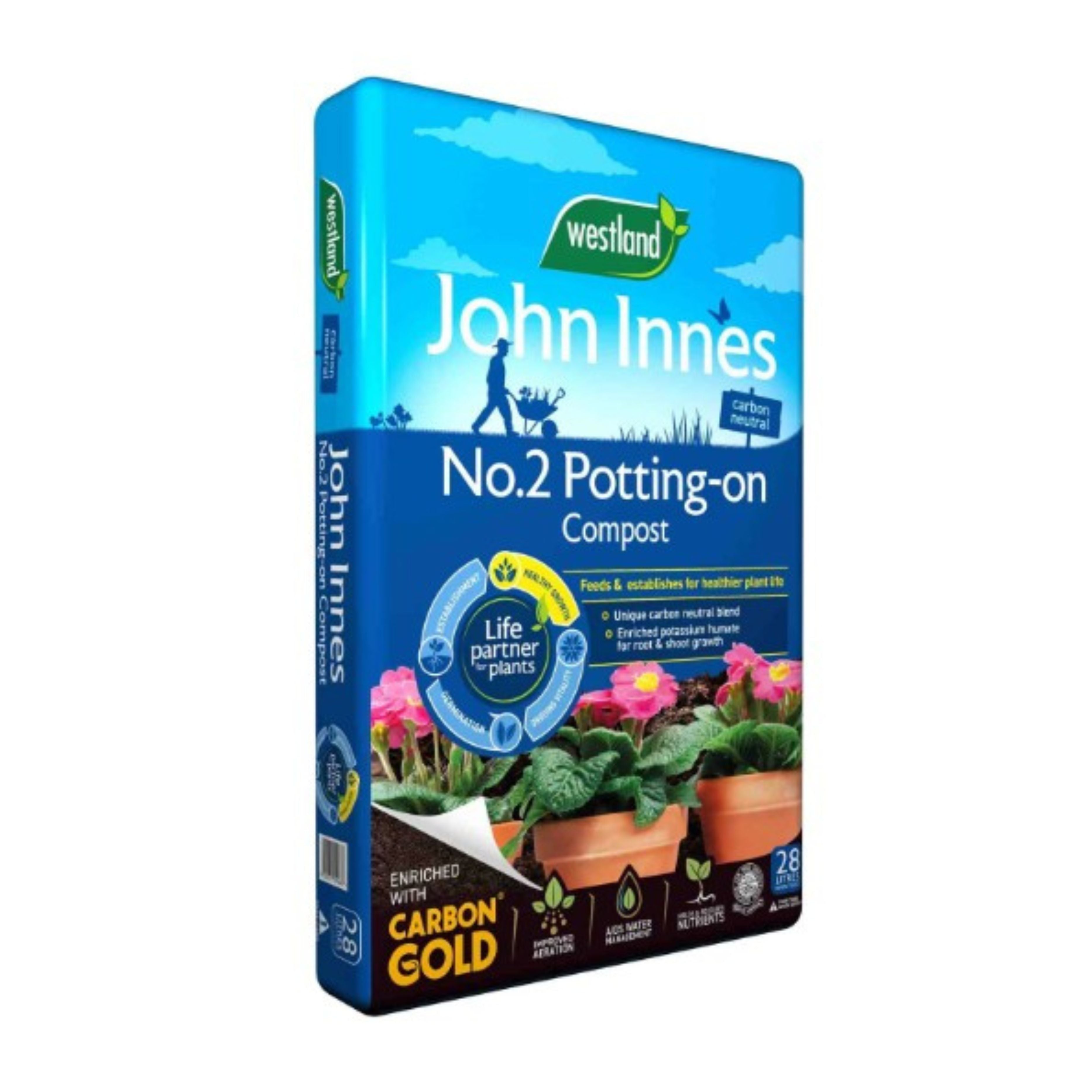 Westland John Innes Peat Free No.2 Potting-on Compost 28L