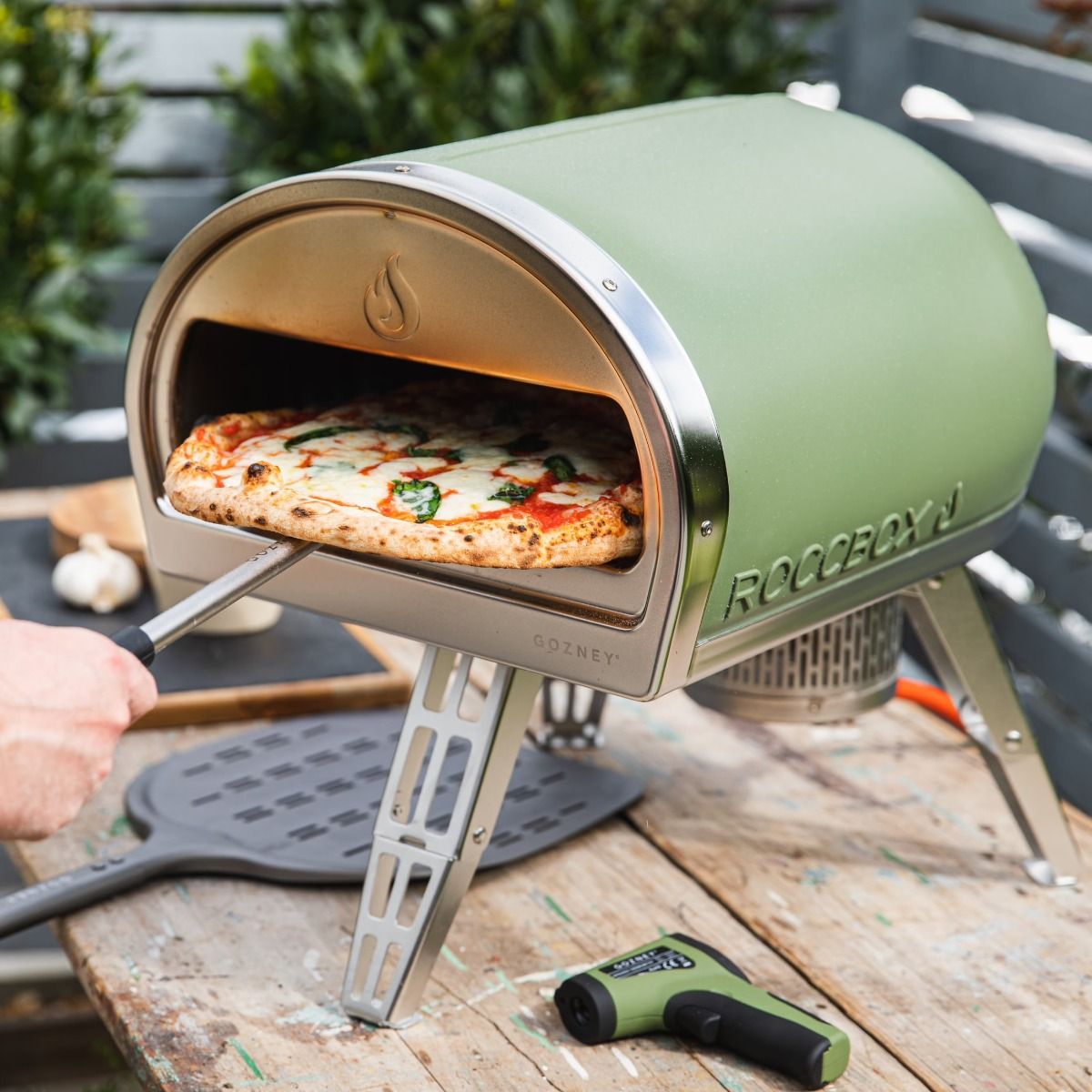 Gozney Roccbox Gas Burning Pizza Oven Olive Green