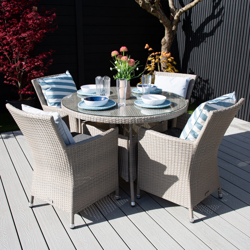 ENJOi Artemis 4 Seat Dining Set