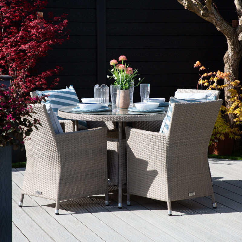 ENJOi Artemis 4 Seat Dining Set