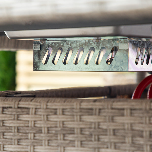 ENJOi Athena Rectangular L Firepit Corner Set