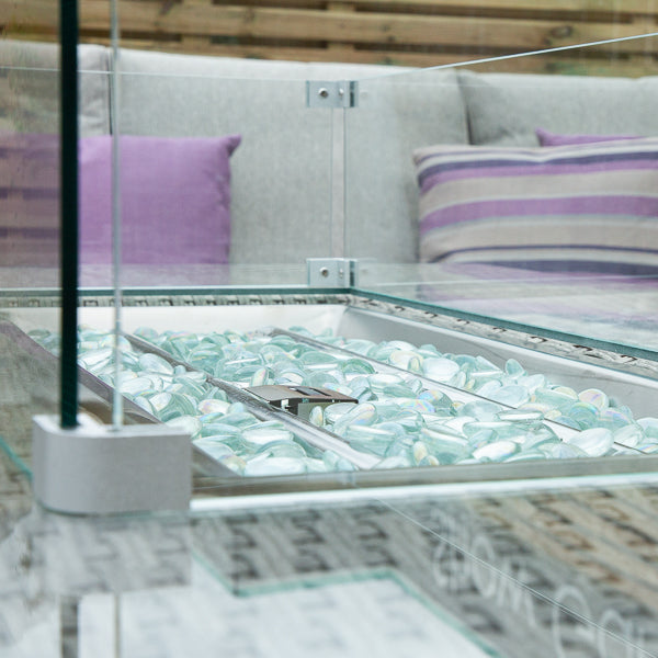 ENJOi Athena Rectangular L Firepit Corner Set