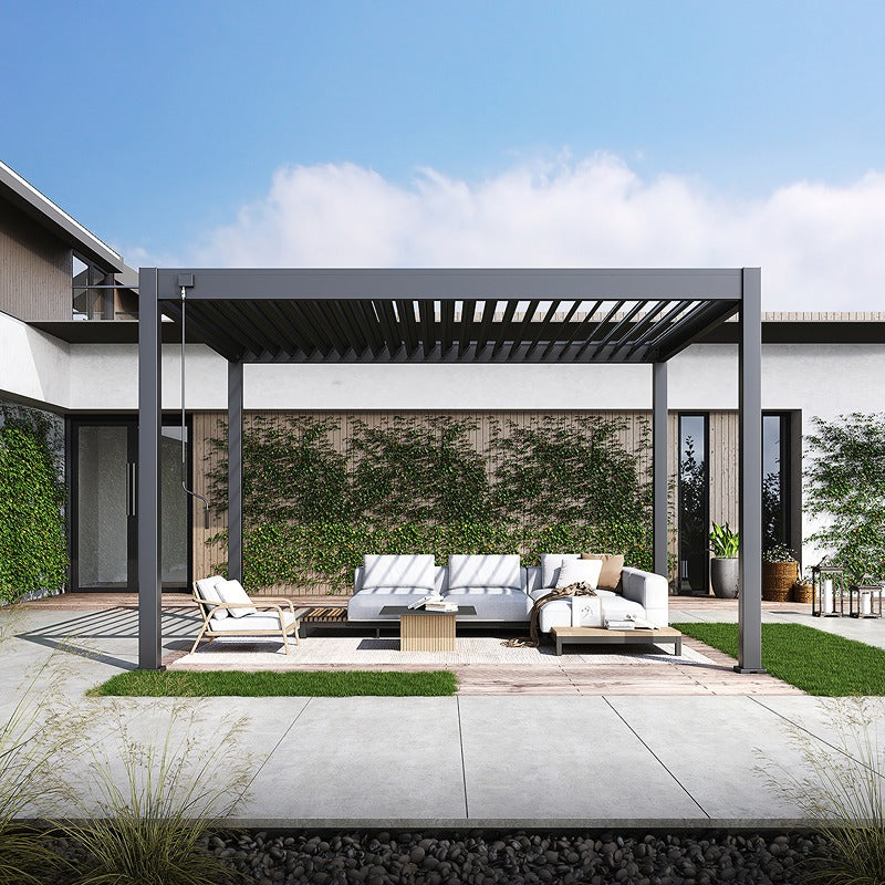 ENJOi Olympus 4m x 3m Pergola with Lights