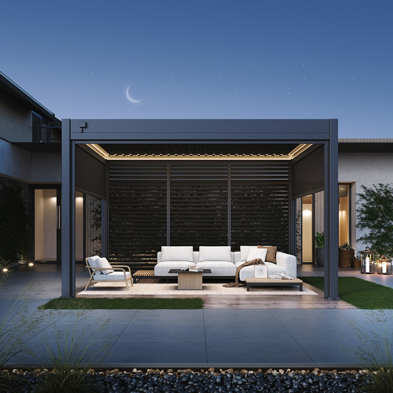 Olympus 4m x 3m Pergola with LED Lights