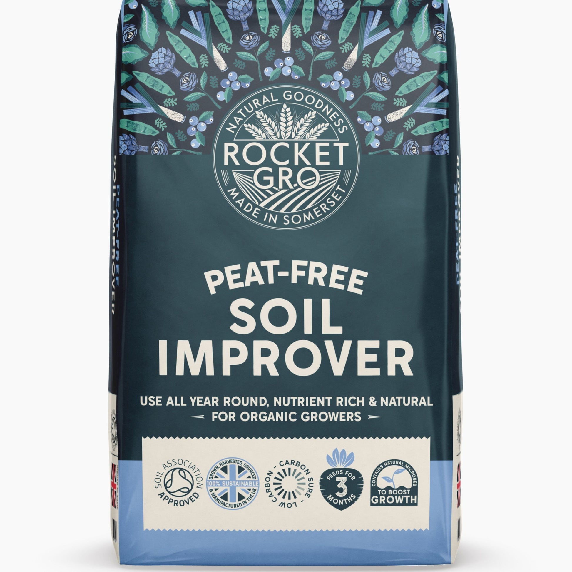 Rocket Gro Peat-Free Soil Improver 40L