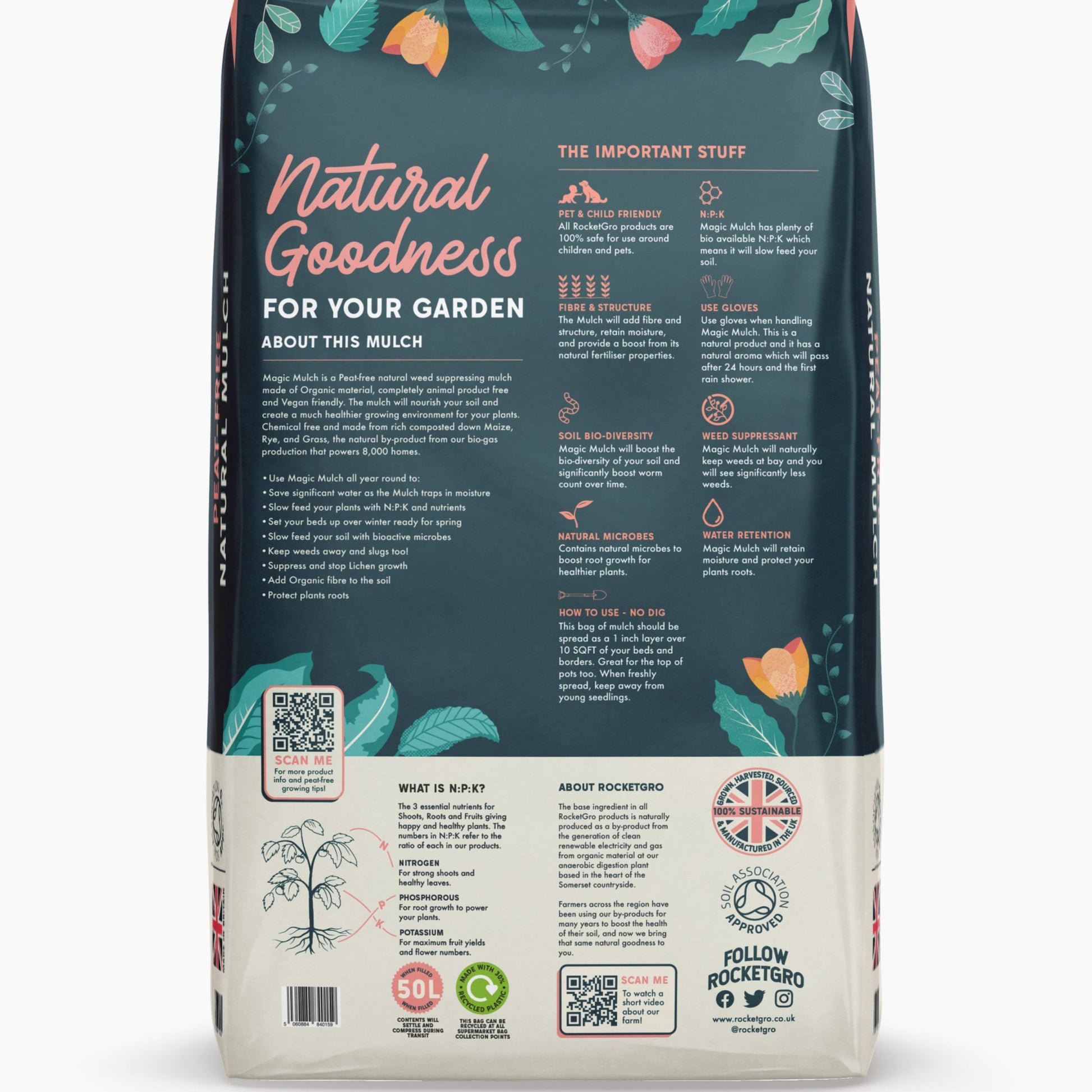 Rocket Gro Magic Mulch 50L