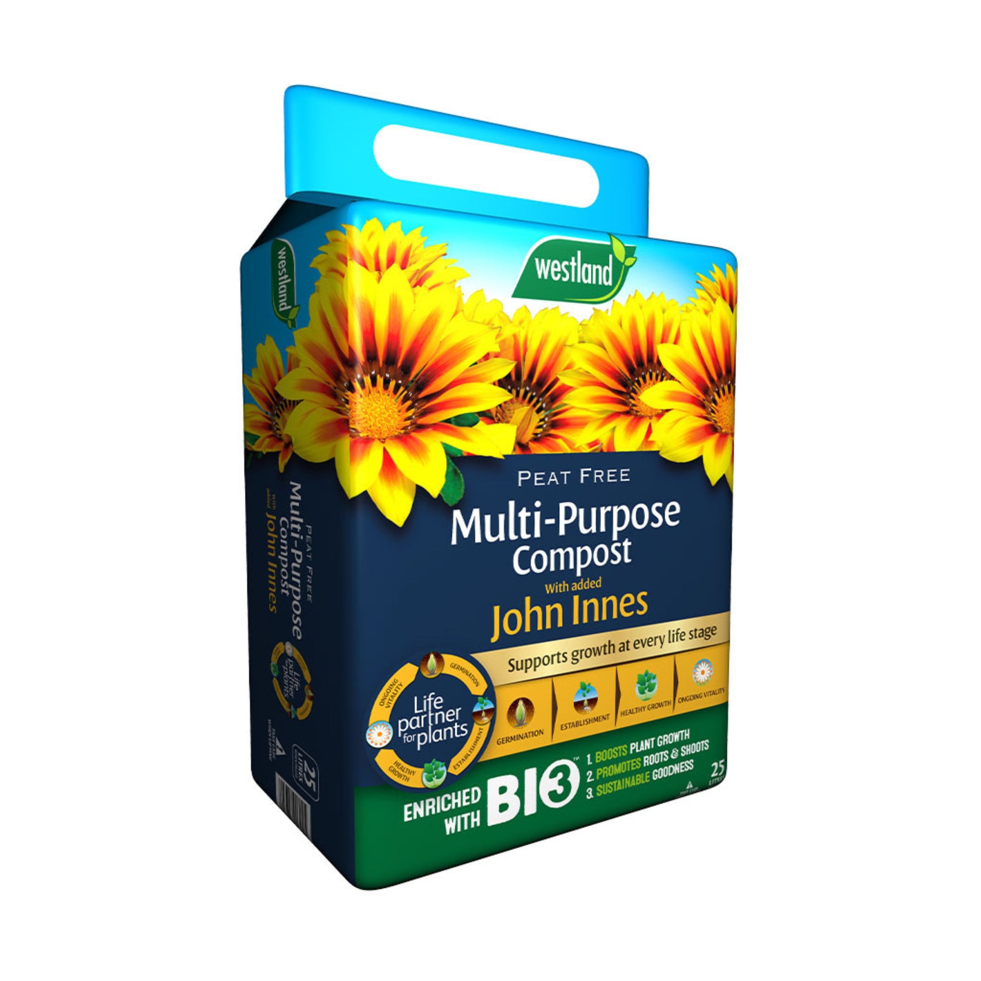 Westland Peat Free Multi-Purpose Compost with John Innes 25L