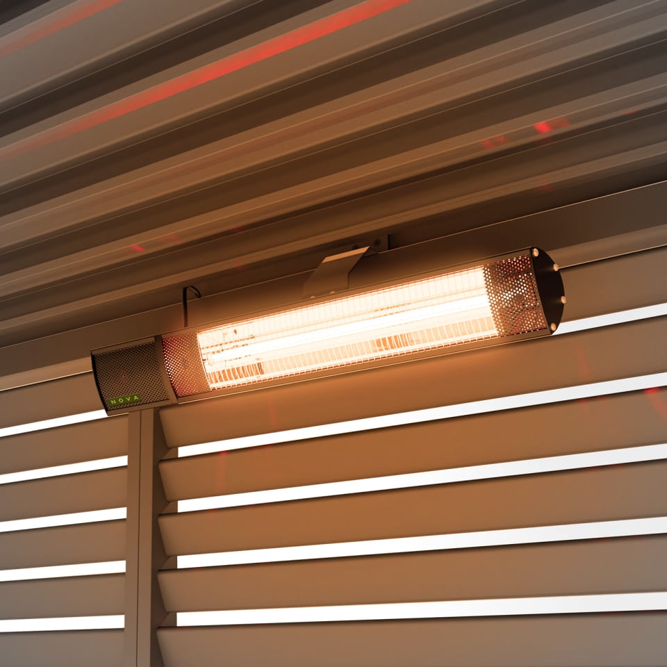 Hestia 2kw Infrared Electric Pergola Heater