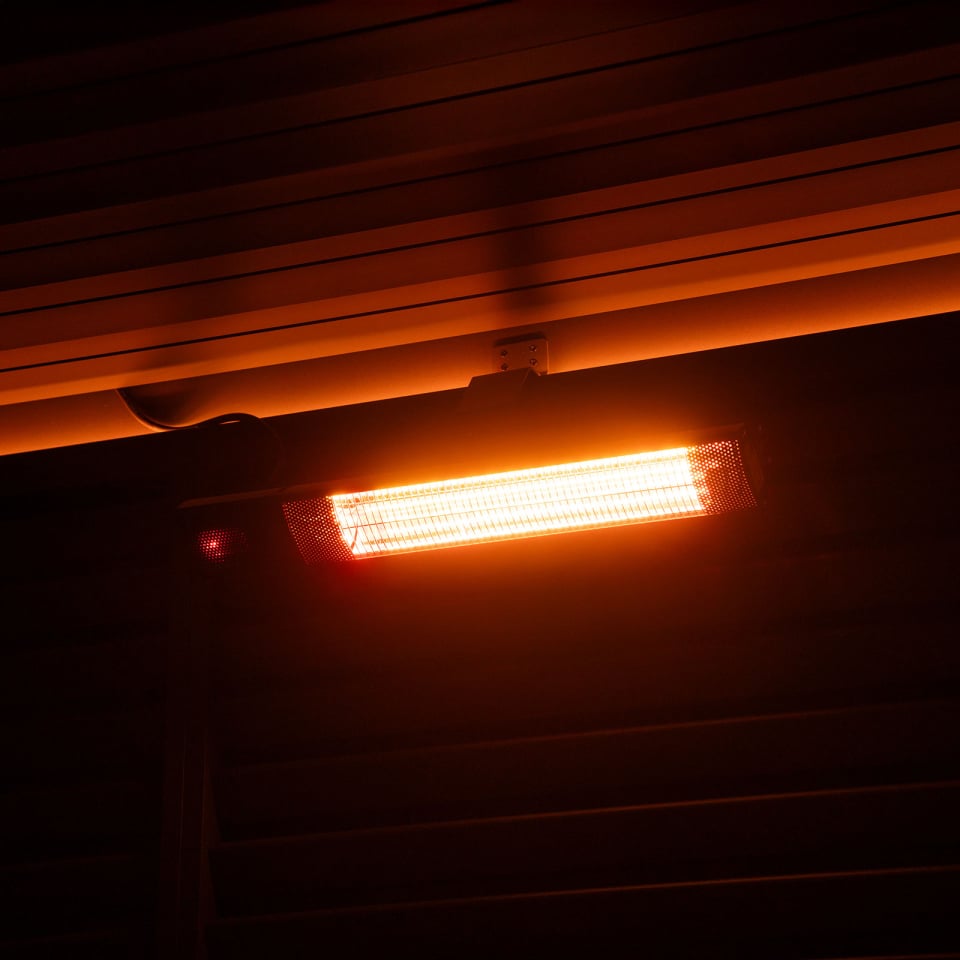 Hestia 2kw Infrared Electric Pergola Heater