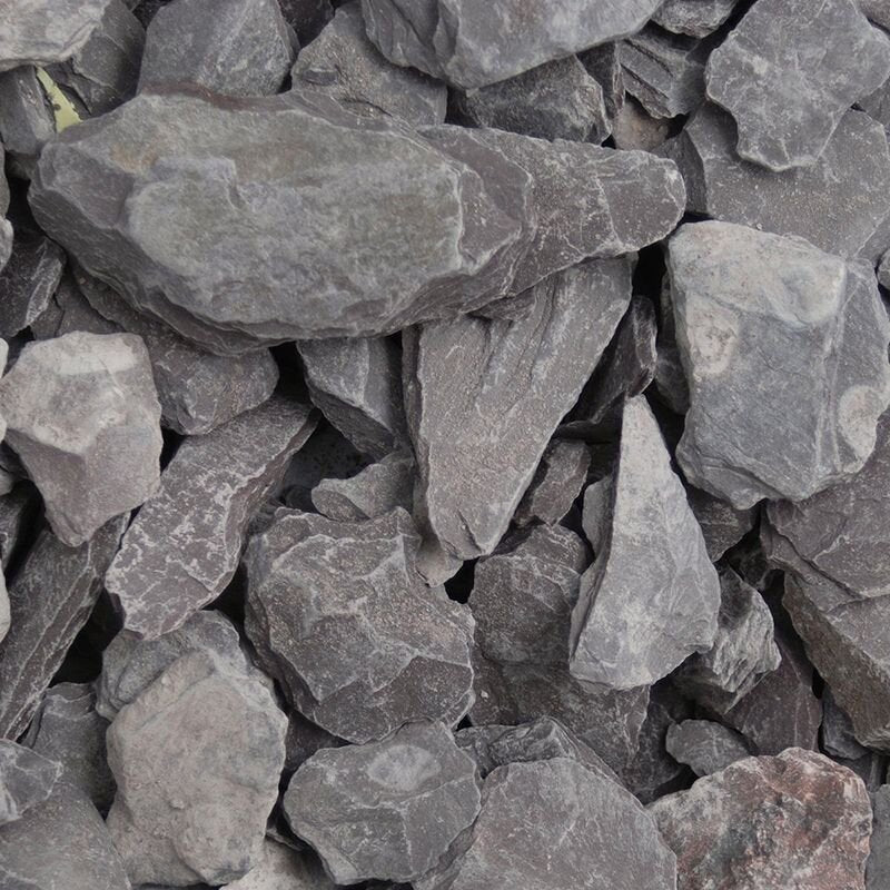 Plum Slate Chippings 40mm