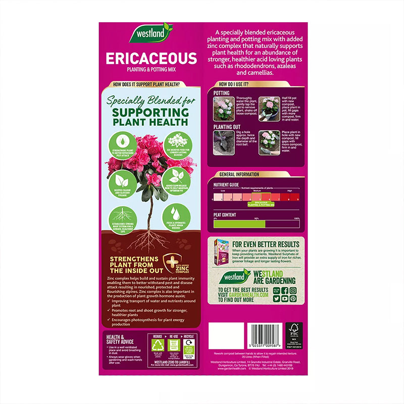 Westland Ericaceous Planting & Potting Pouch 10L