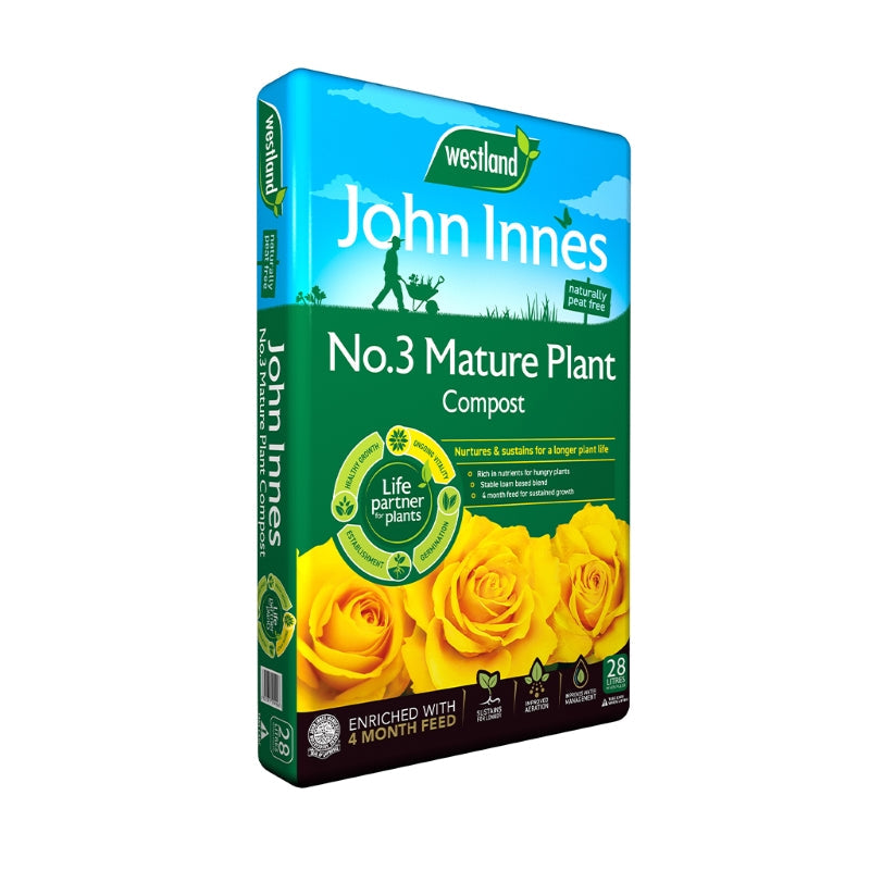 Westland John Innes No 3 Mature Plant Compost Peat Free 28L